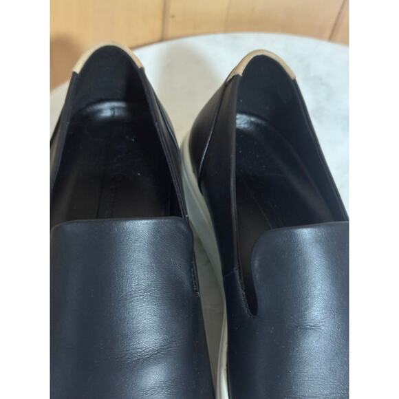 Ecco | NWOT Soft 7 Black Leather Slip On Comfort Sneakers | Size 38 EU - Picture 8 of 11